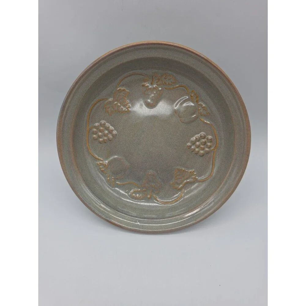 Pedestal Bowl Fruit Bowl Grapes Apples Srawberries 9